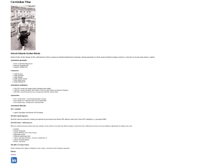 imagen de curriculum en HTML